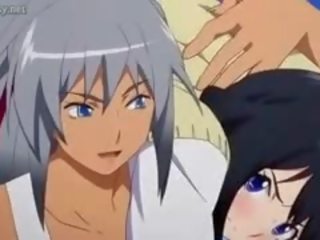 Big Meloned Anime streetwalker Gets Rubbed And Fucked