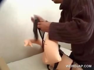 Asian Nasty Dude Fucking His Plastic porn Doll With Lust