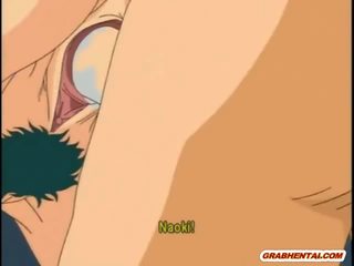 Skrępowane japońskie anime z bigboobs