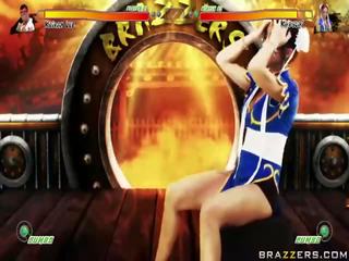 Bẩn video chương trình với busty phụ nữ