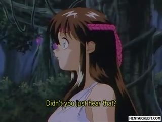 Hentai damsel Gets Caught And Toyed Rough