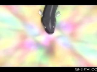 Delicate Hentai Teen young female Enjoys Riding prick On The Floor
