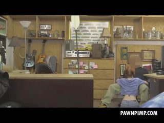 Raunchy redheaded dolly little lets owner poke mouth