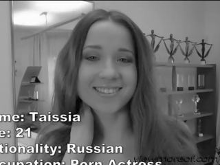 Stunning European deity Taissia gives Rocco a deepthroat