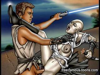 Star Wars hentai adult movie parody