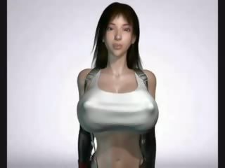 Ffvii përfundimtar qij tifa doga 3d