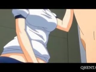 Rózsaszín hajú anime iskola guminő eszik fallosz tovább térd