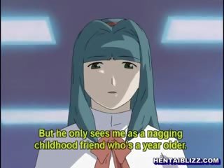 Roped hentai cô cứng poking trong các thư viện phòng