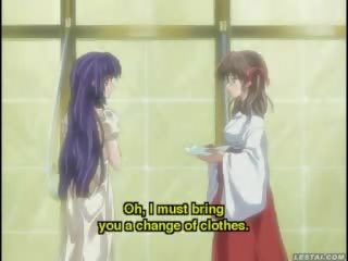 Attractive hentai didól darling spanked in a bath
