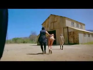 Rihanna and Rachel Roberts topless in a music film