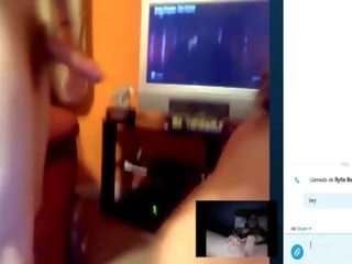 Incredible magnificent couple on chatroulette! Part 2 On skype!
