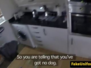 作弊 妻子 肛交 性交 由 假 英国的 警察