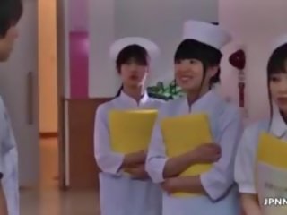 Provocative Asian Nurse Gets Her Pussy Rubbed Part5