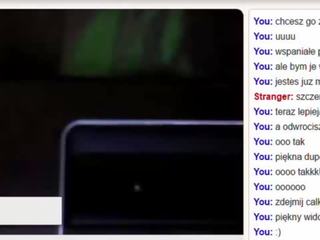 Polish teen damsel masturbate on webcam omegle
