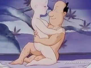 Alasti hentai nunn võttes räpane video jaoks a esimene aeg