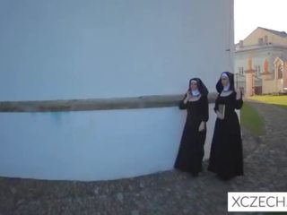 Crazy bizzare sex movie with catholic nuns and the monster!