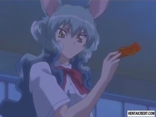 Hentai Tentacle schoolgirl In Bed With boy
