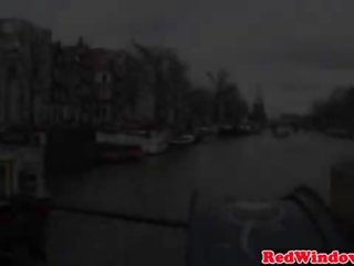 Real dutch hooker rides and sucks xxx video trip bloke