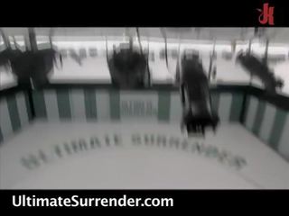 Superior wrestling, winner fucks the loser