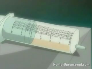 Flirty Hentai Nurse Getting Pussy Injected By A concupiscent healer
