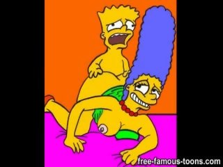 Keberahian bart simpson bangs marge dan lisa keras dan cepat
