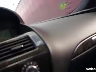 Redhead anorexic punker street street girl sucking phallus really good