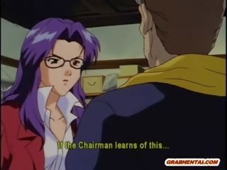 Bondáž japonská teenager anime sání tuhý člen