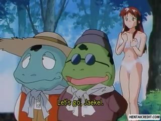 Caugth Hentai seductress Undressed And Tied Up