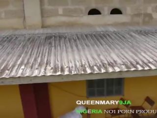 Queenmary9ja- amaterke rev sestra dobil zajebal s a gangster medtem poskuša da preach