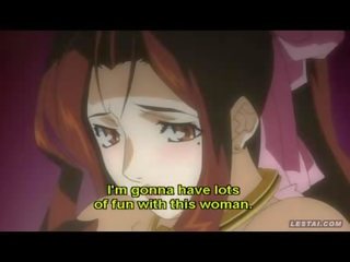 Oversexed and wet toon chick with enormous Tits gets fucked by a dgirl
