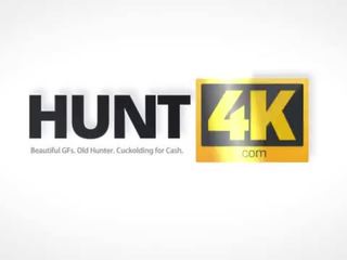 Hunt4k&period; 매혹적인 매력 이다 아픈 의 가난한 suitor 과 원 현금