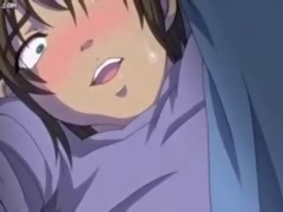 Lascive anime saa katettu sisään kumulat