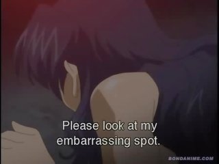 Stunning Anime bitch in chains gets screwed in all holes