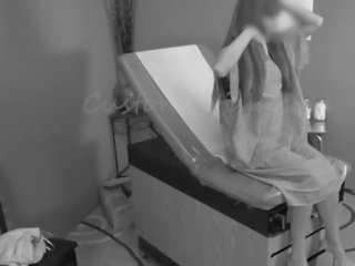 Gyno professor Fucks Patient at Medical Clinic&period;&period;&period;Security Footage Censored