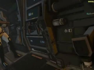 Samus Aran on a strange Alien Planet Saga Full film 3D dirty video