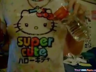 魅惑的な 日本語 マドモアゼル ととも​​に ぬれた hello 猫ちゃん tシャツ