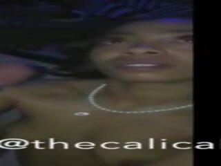 Ebony bitch Blows Rico Strong BBC at Orgy party