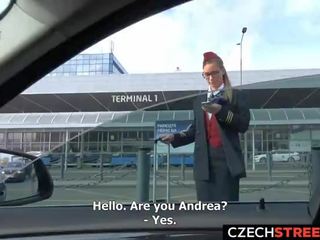 Stewardess Gets Cash For X rated movie